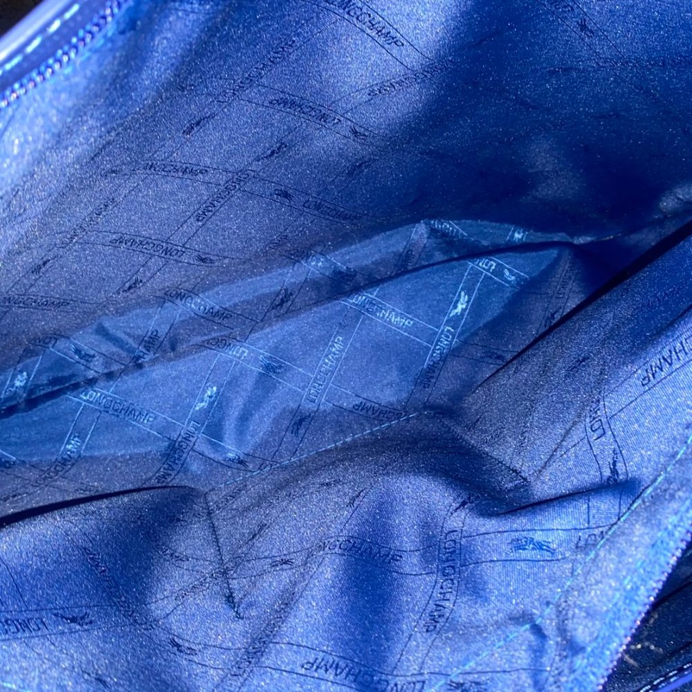 Longchamp Blue ROSEAU ESSENTIAL LARGE Tote Bag for SALE! - Picture 14 of 15